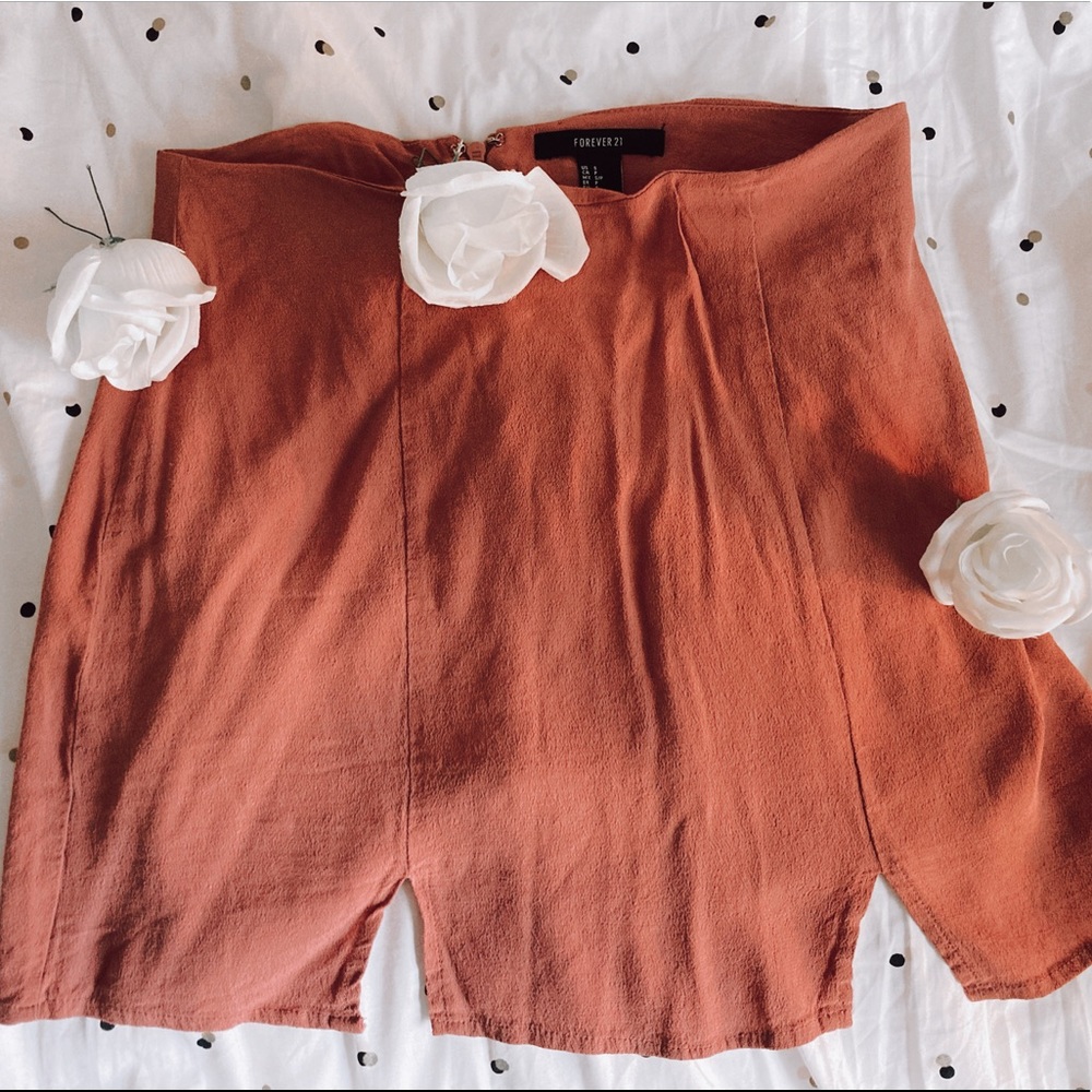 Pink forever21 skirt